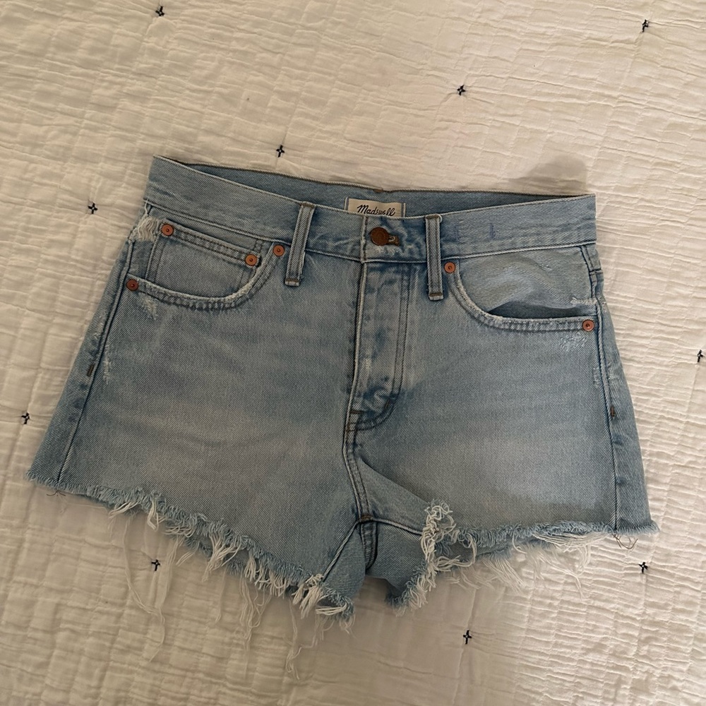 Madewell Relaxed Denim Shorts - Size 25